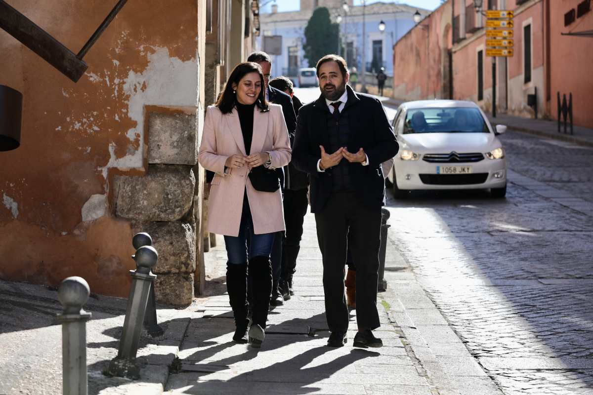 Paco Núñez estuvo en Cuenca apoyando a la candidata Bea Jiménez.