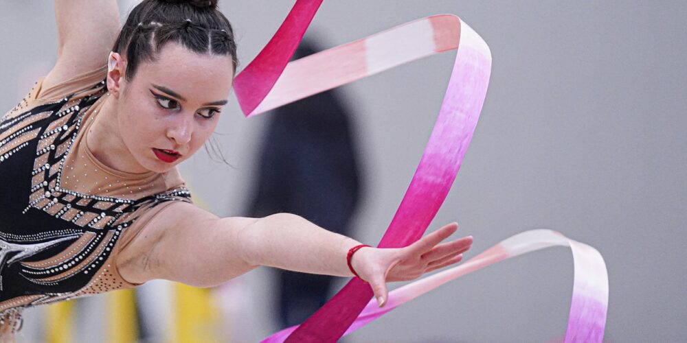 Una actuación destacada en el Trofeo Nacional de gimnasia rítmica.