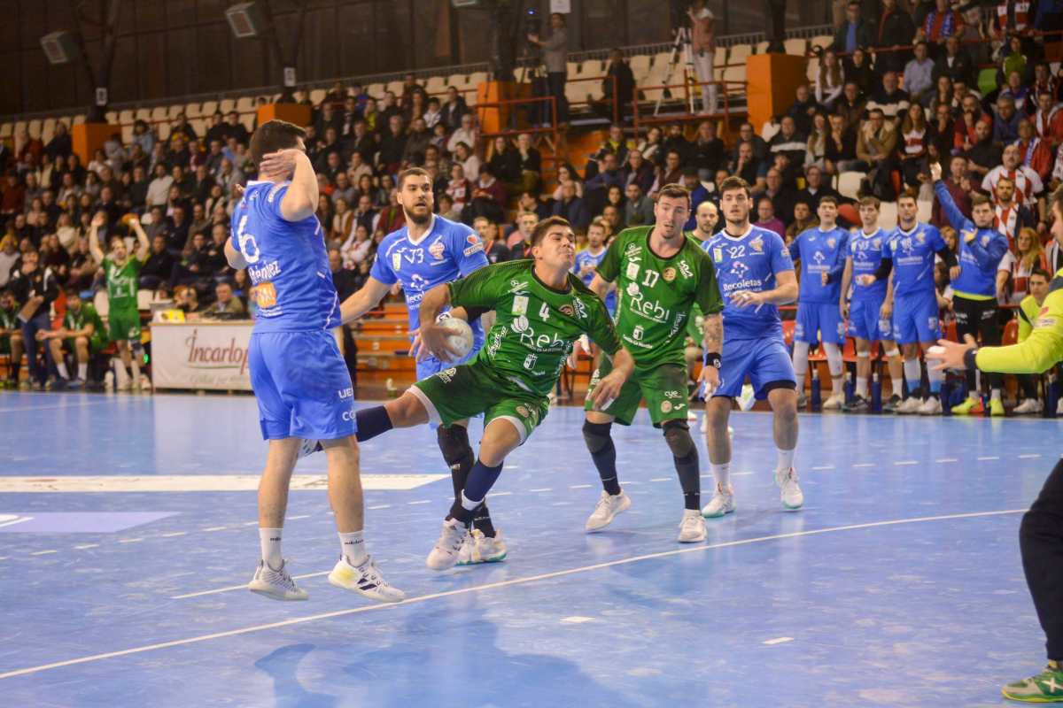 Imagen de un partido anterior del REBI Cuenca. Foto: Asobal.