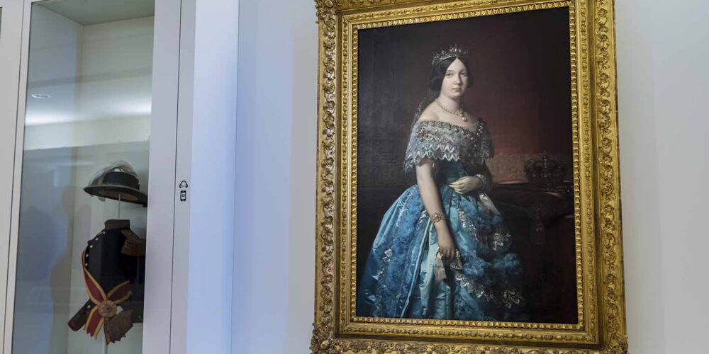 Retrato de Isabel II realizado por Madrazo