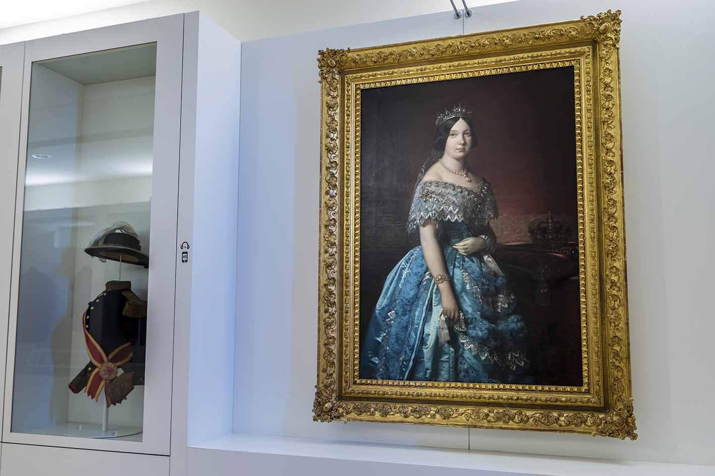 Retrato de Isabel II realizado por Madrazo