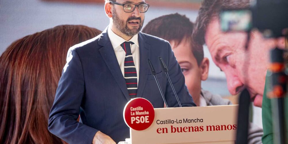 Sergio Gutiérrez, secretario general del PSOE de CLM.