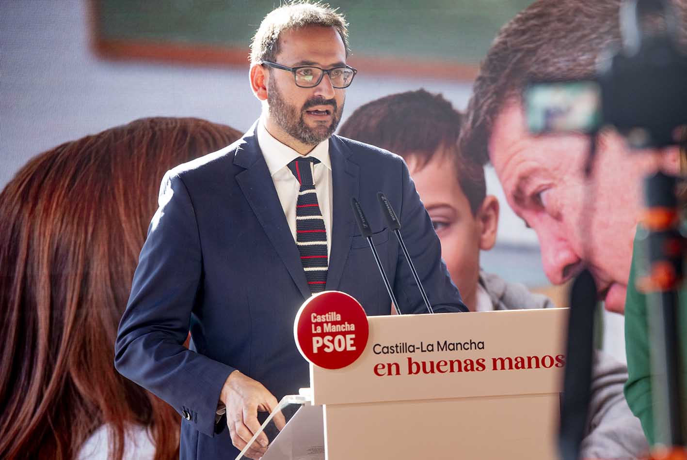 Sergio Gutiérrez, secretario general del PSOE de CLM.