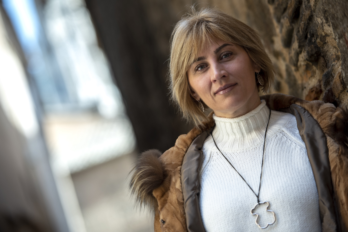 Halina Pylypchuk, ucraniana de nacimiento, reside en Toledo desde hace años . Foto: EFE/Ismael Herrero.