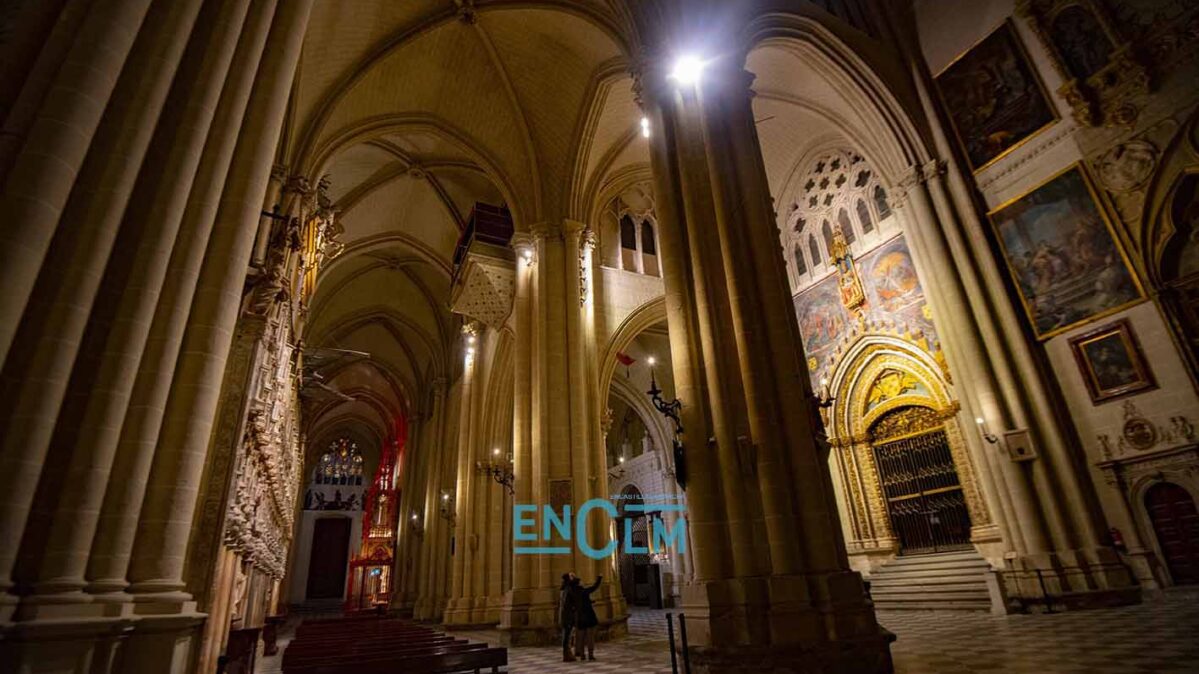 La Catedral de Toledo, donde también estarán los tunos. Foto: Rebeca Arango.