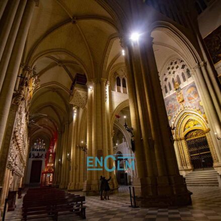 La Catedral de Toledo, donde también estarán los tunos. Foto: Rebeca Arango.