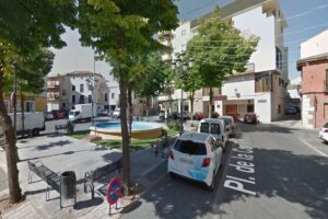 Plaza de la Constitución, en Tarancón.