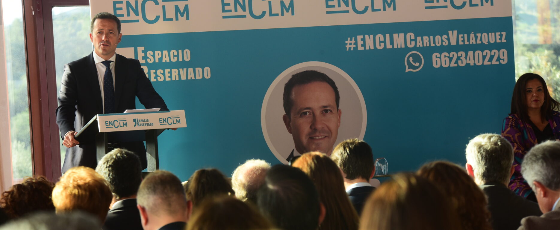 Carlos Velázquez, candidato del PP a la Alcaldía de Toledo. Foto: Rebeca Arango.