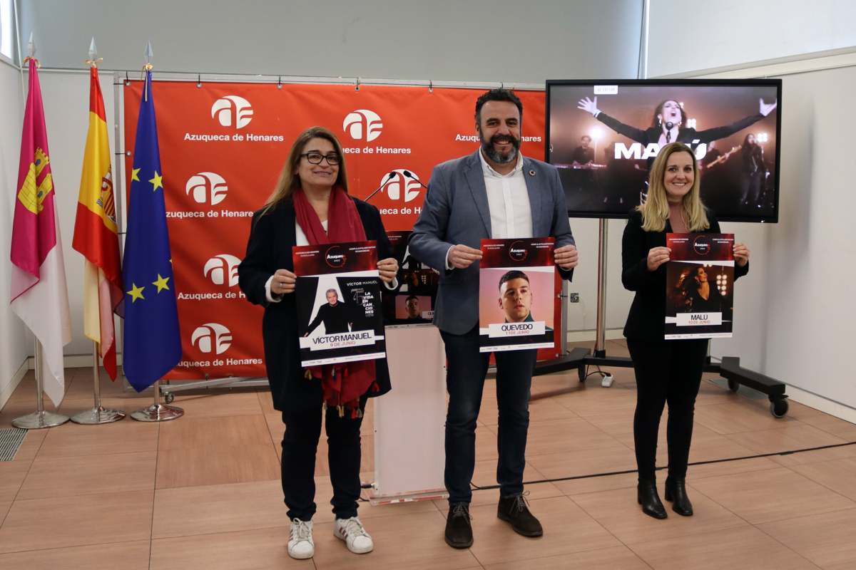 Presentación del festival "Azuqueca Vívela"