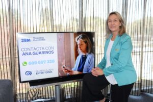 Guarinos en la presentación de la pagina web y perfiles en redes sociales