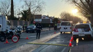 Imagen de archivo de un control de alcoholemia de la Policía Local de Ciudad Real.
