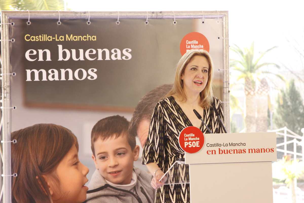 La vicesecretaria general del PSOE de Castilla-La Mancha y eurodiputada, Cristina Maestre.