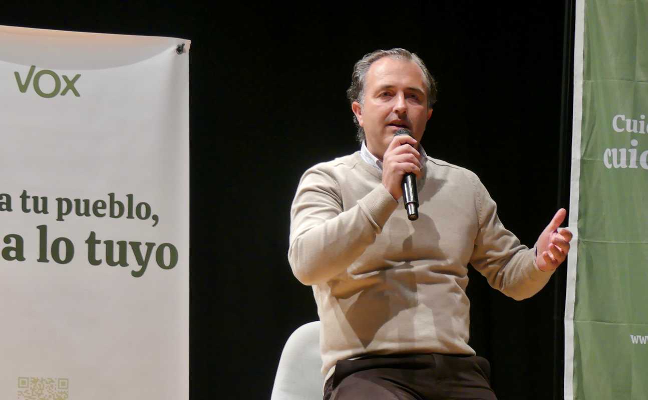 El candidato de Vox en Talavera y Castilla-La Mancha, David Romero.