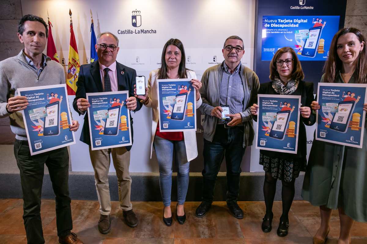 Bárbara García Torijano presentó la Tarjeta Digital Acreditativa del Grado de Discapacidad.