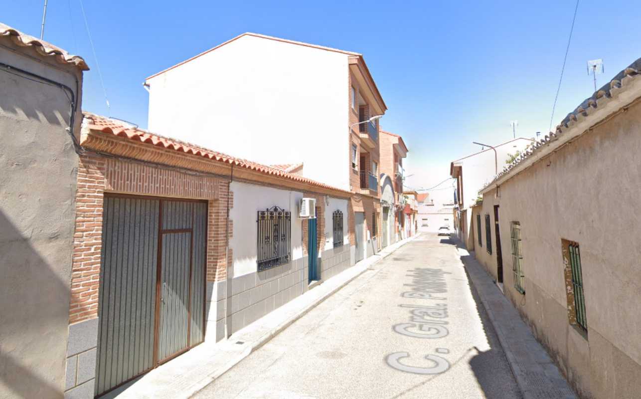 Calle General Polavieja, en Mora (Toledo).