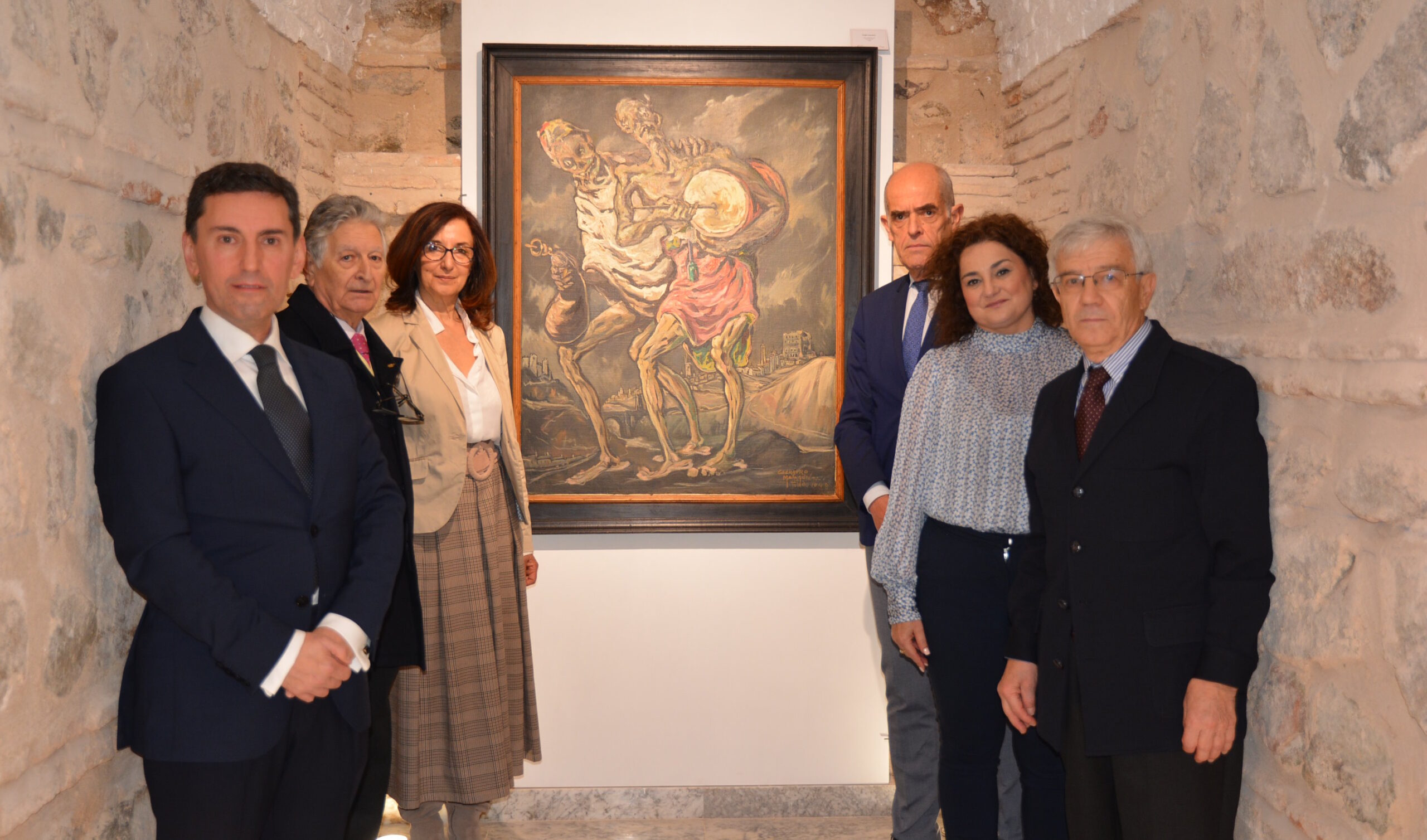 La muestra sobre Guerrero Malagón se puede ver en el centro cultural San Clemente, en Toledo.