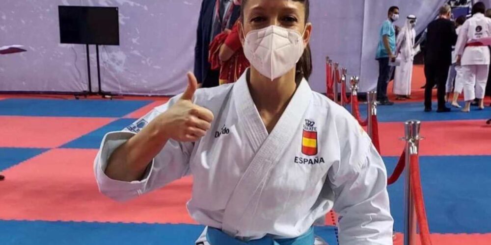 Isabel Fernández. en una foto de una competición anterior.