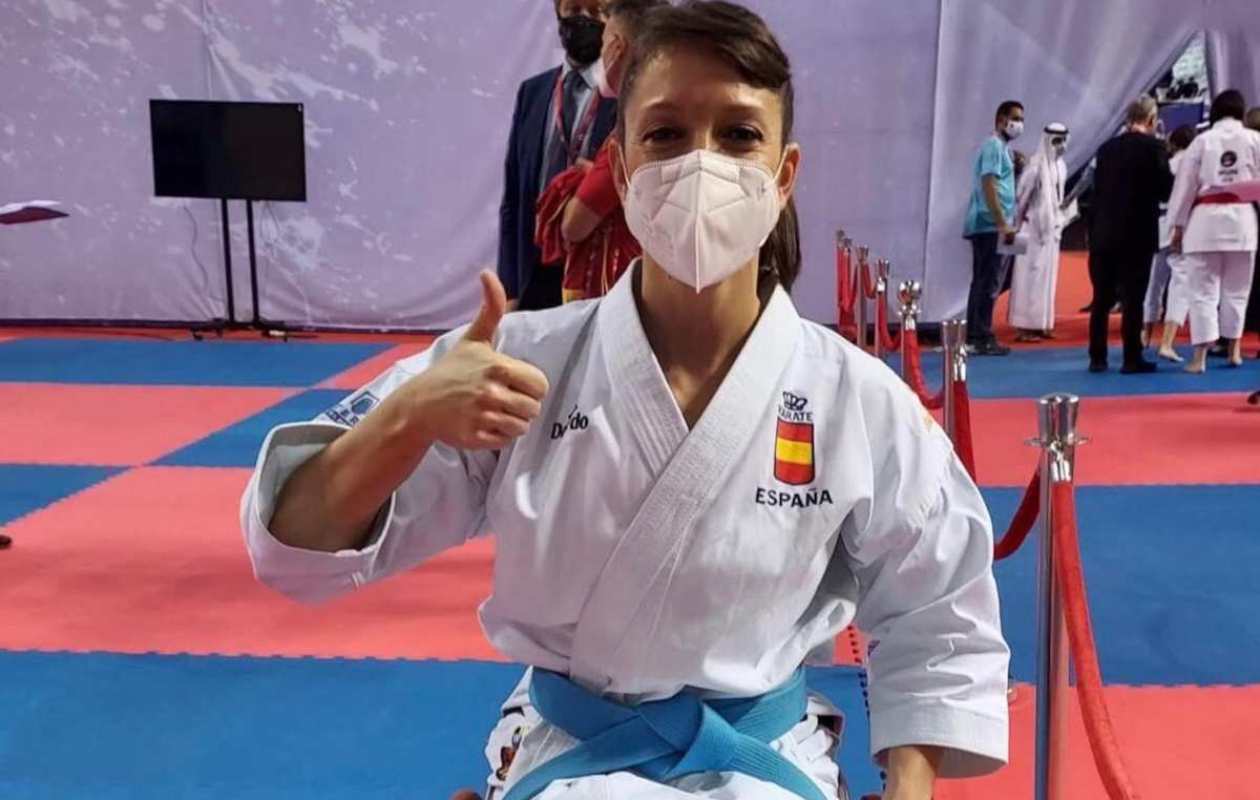 Isabel Fernández. en una foto de una competición anterior.