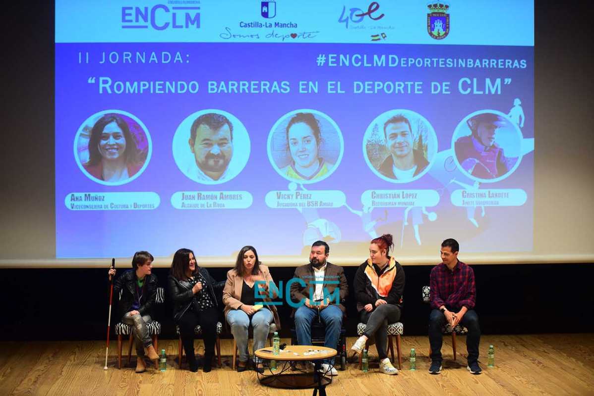 Detalle de la Jornada final, en La Roda, de Rompiendo Barreras en el Deporte de CLM.