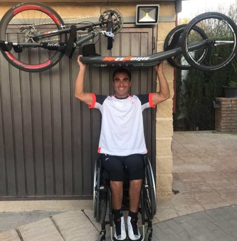 Luis Miguel García-Marquina, en la élite mundial del ciclismo adaptado.