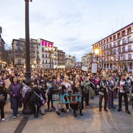 Manifestación el 8M 2023 en Toledo. Foto: Rebeca Arango.