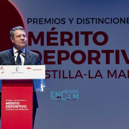 Emiliano García-Page presidió en Guadalajara la Gala de los Premios y Distinciones al Mérito Deportivo de CLM 2022.