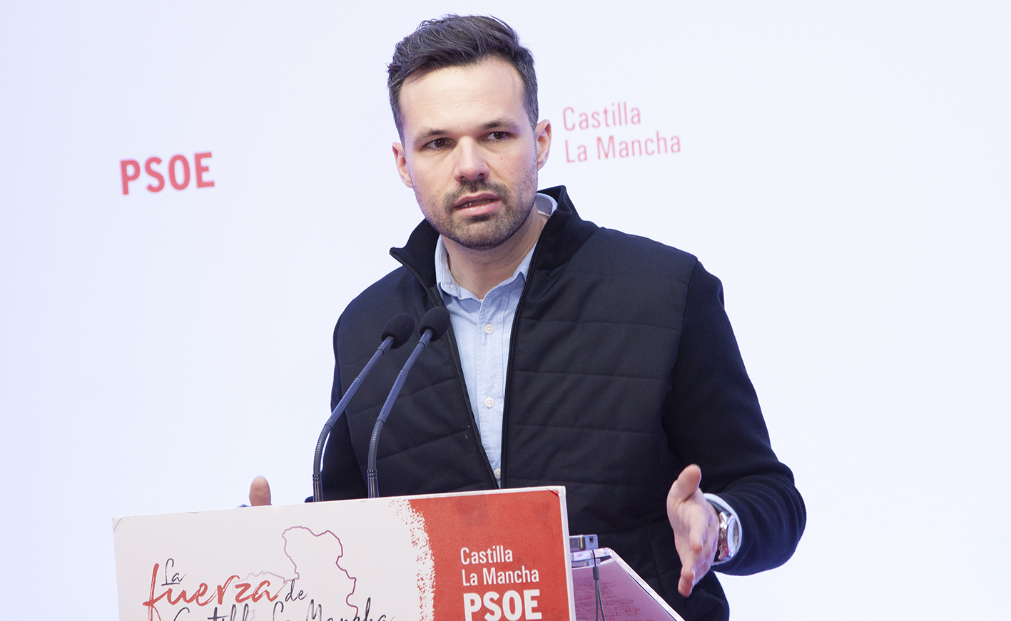 Miguel Zamora, secretario de Política Municipal del PSOE de Castilla-La Mancha.