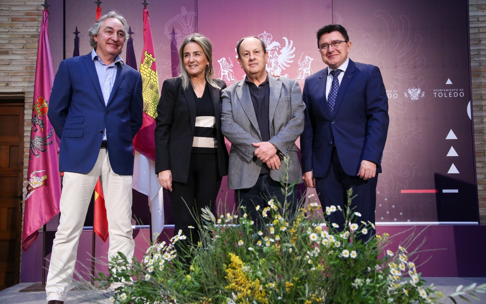 Milagros Tolón, durante la presentación de todas las actividades del Corpus de Toledo.