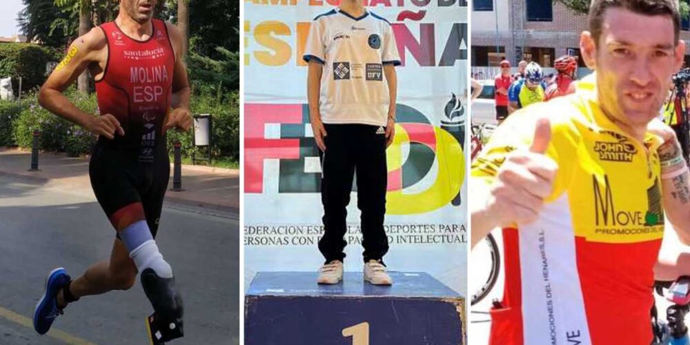 El deporte adaptado en Guadalajara: tres exponentes que abanderan su salud.