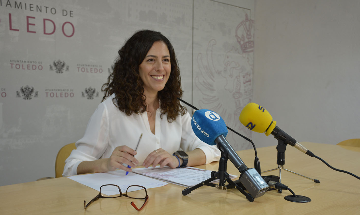 Noelia de la Cruz, portavoz del Gobierno municipal de Toledo.