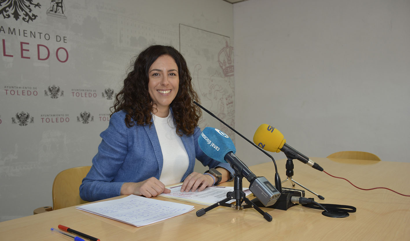 Noelia de la Cruz, portavoz del Gobierno municipal de Toledo.