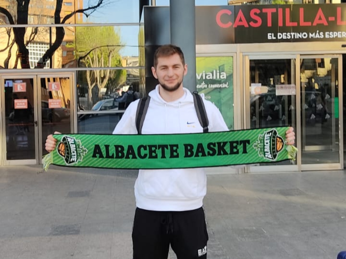 Andrei Grytsak, nuevo fichaje del Albacete Basket.