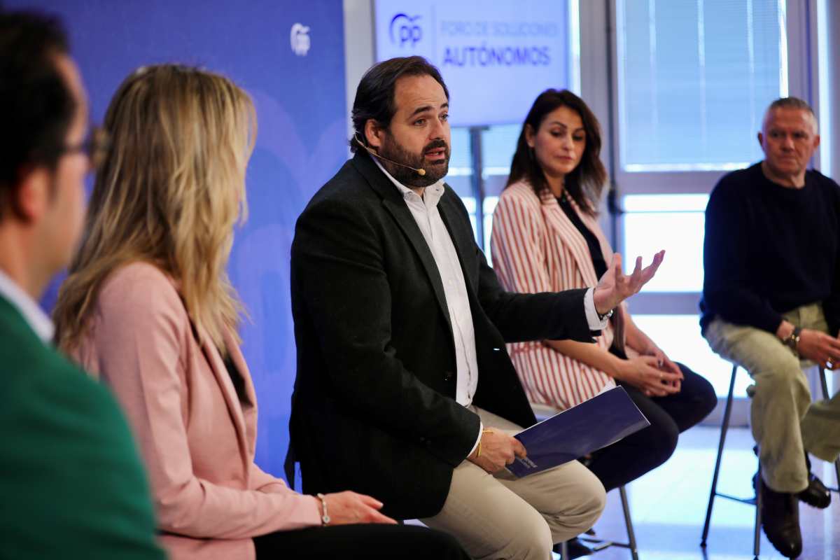 Paco Núñez, en el "Foro Soluciones" para autónomos celebrado en Azuqueca.