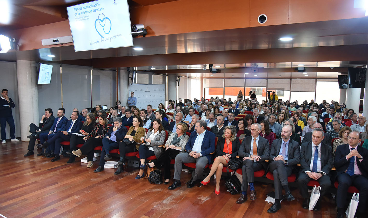 Presentación del Plan de Humanización de la Sanidad de Castilla-La Mancha.