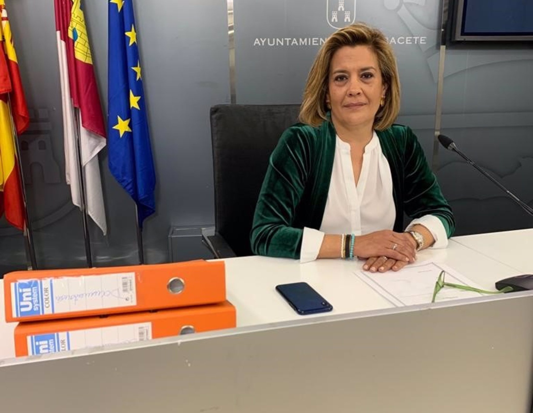 Rosario Velasco, concejal de Vox en el Ayuntamiento de Albacete.