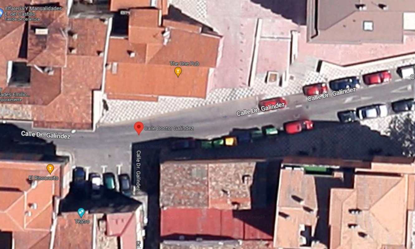 Apuñalamiento en la calle Doctor Galíndez, de Cuenca. Imagen: Google Maps.
