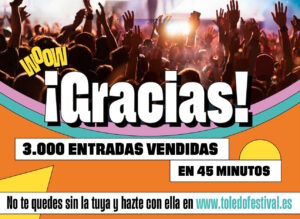 El Toledo Beat Festival se celebrará los días 2 y 3 de junio.