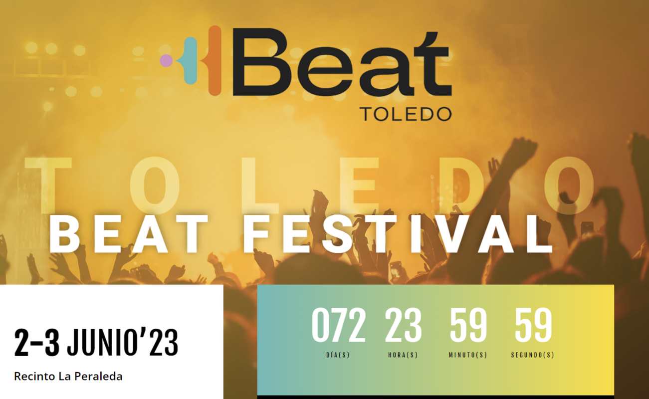 Este miércoles 22 salen a la venta las entradas del Toledo Beat Festival.