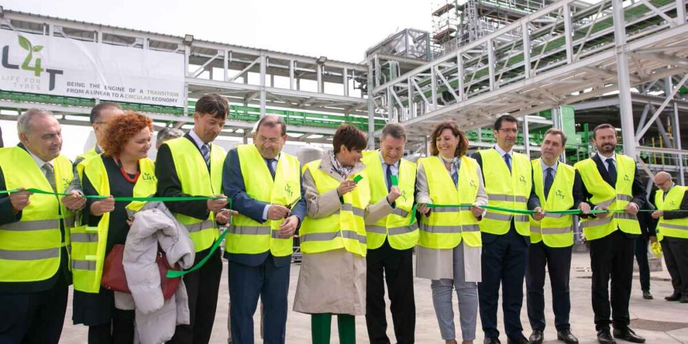 Inauguración de la planta Life for Tyres en Puertollano.