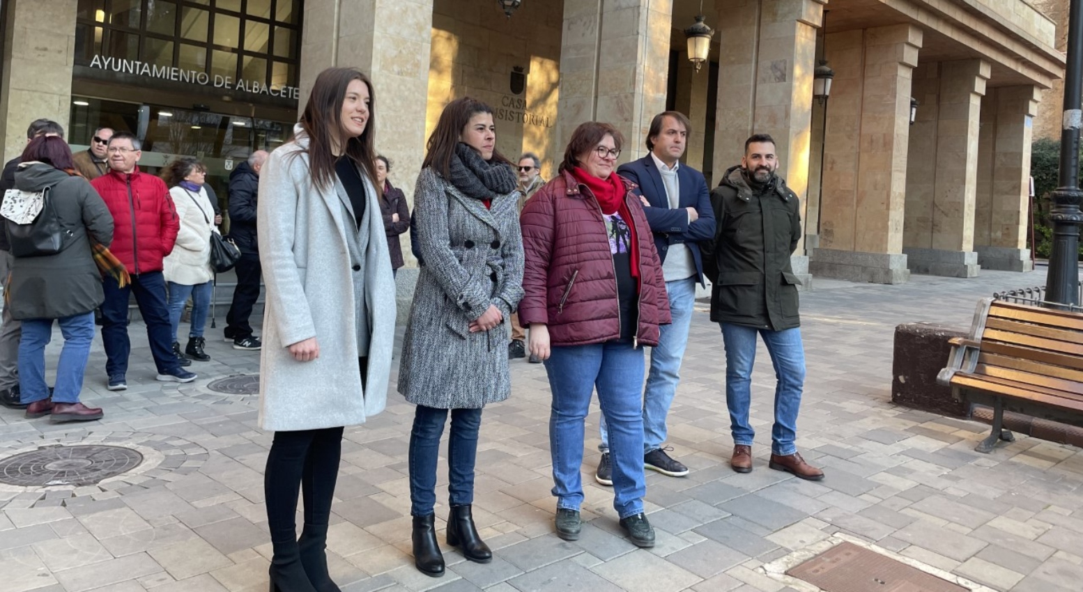 Unidas Podemos presenta su candidatura a la Alcaldía de Albacete, encabezada por Nieves Navarro.