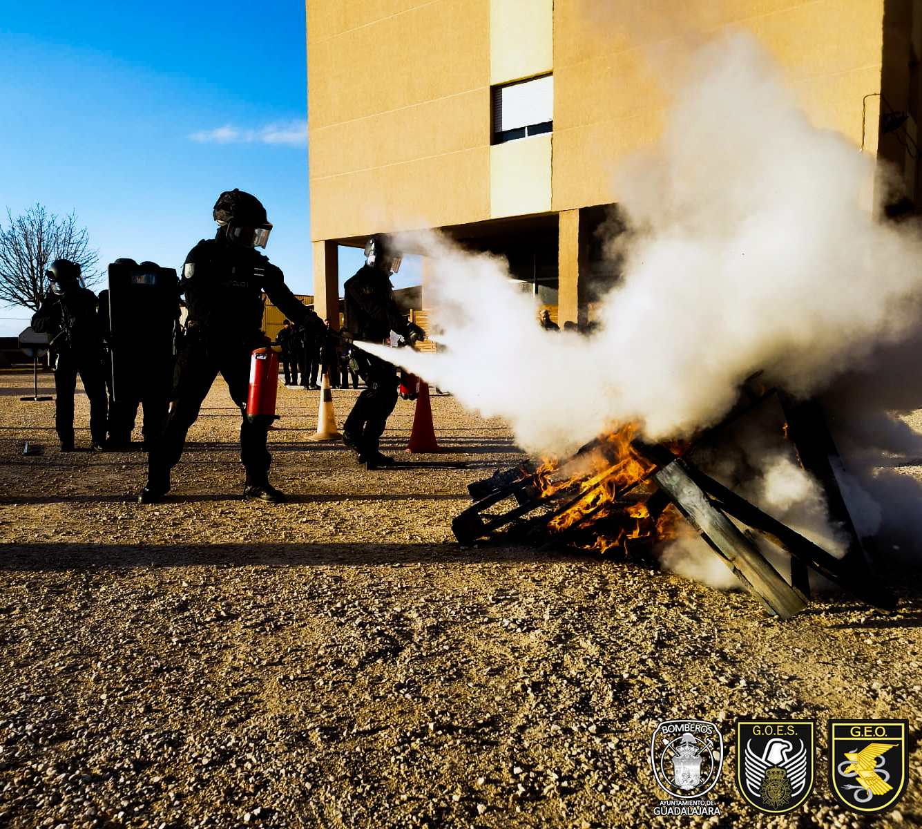 Formación bomberos GOES