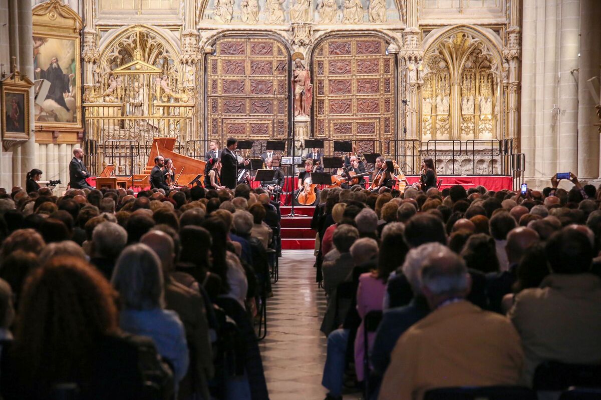 Javier Ulises illán y Nereydas en la catedral de Toledo