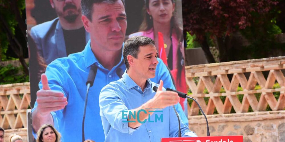 Pedro Sánchez, en Toledo en una imagen de archivo. Foto: Rebeca Arango.