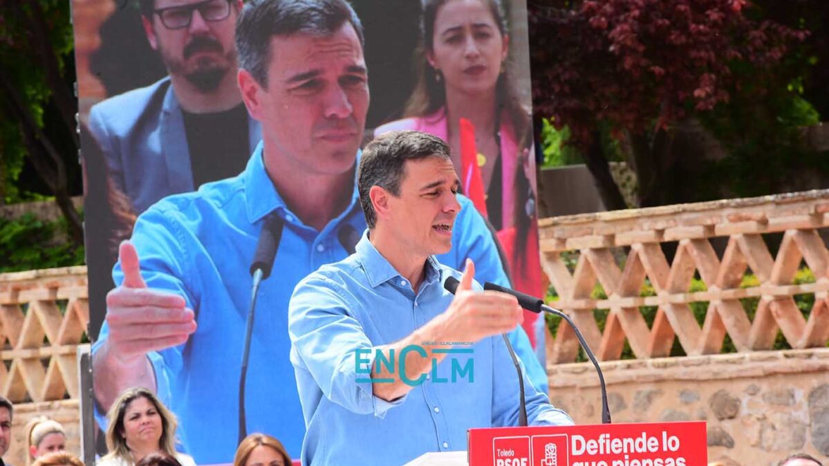 Pedro Sánchez, en Toledo en una imagen de archivo. Foto: Rebeca Arango.