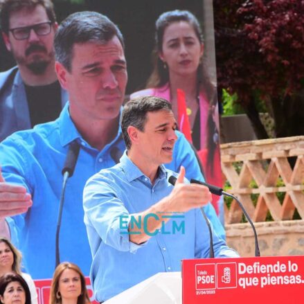 Pedro Sánchez, en Toledo en una imagen de archivo. Foto: Rebeca Arango.