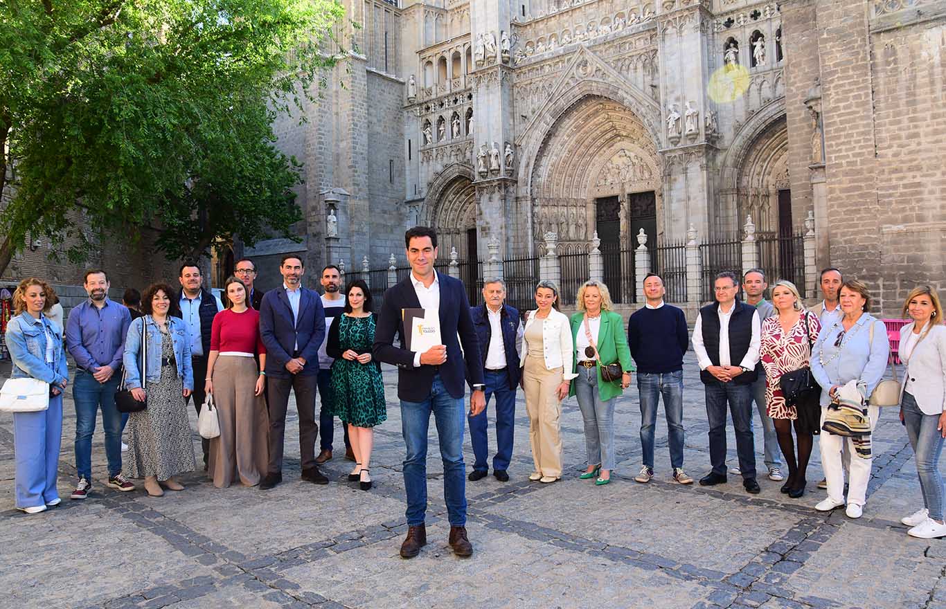 Julio Comendador, con su candidatura.