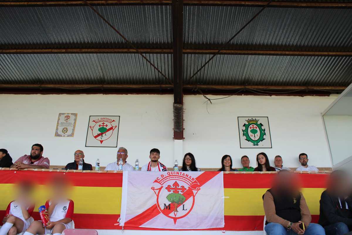 Antonio Collado, en el palco del Quintanar.