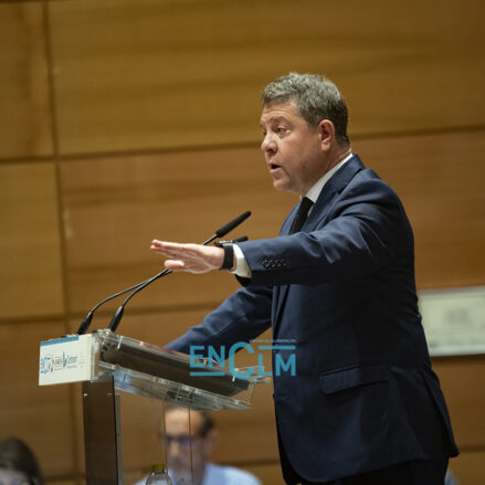 El presidente de Castilla-La Mancha, Emiliano García-Page. Foto: Rebeca Arango.