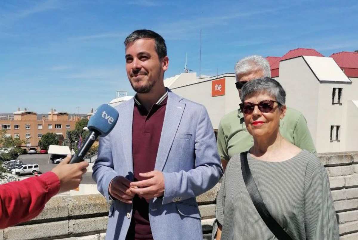 El candidato de Unidas Podemos a la Junta de CLM, José Luis García Gascón.