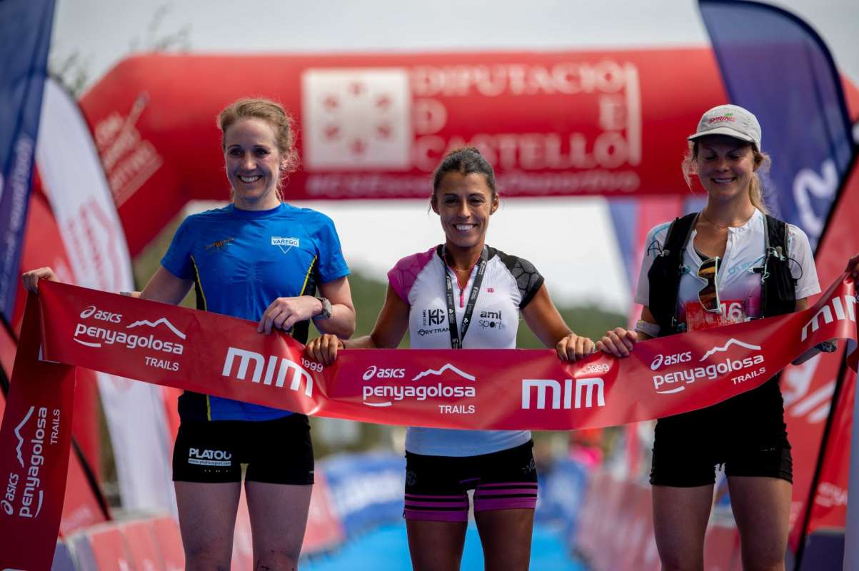 Gemma Arenas, pletórica en Castellón. Foto: PenyagolosaTr.